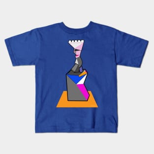 Cartoon Monument Kids T-Shirt